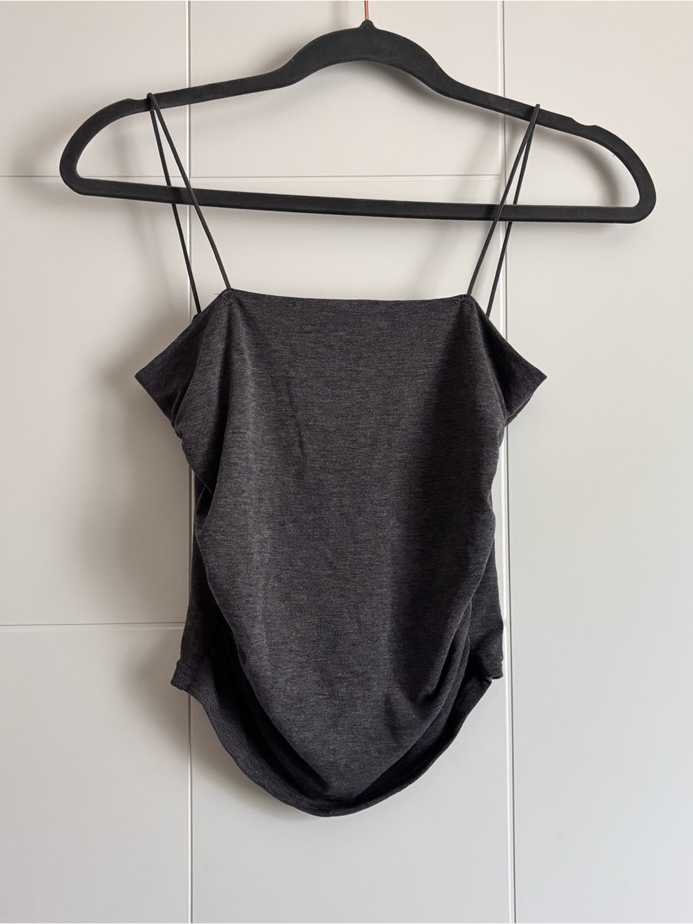 3/$25 Women’s Charcoal Gray Spaghetti Strap Tank Top